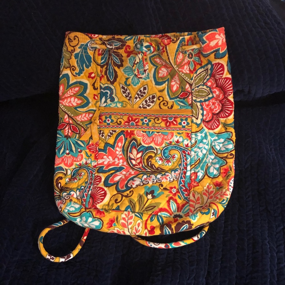 Vera Bradley Drawstring Backpack In Provençal